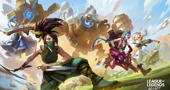 Wild Rift Akali and Jinx 1