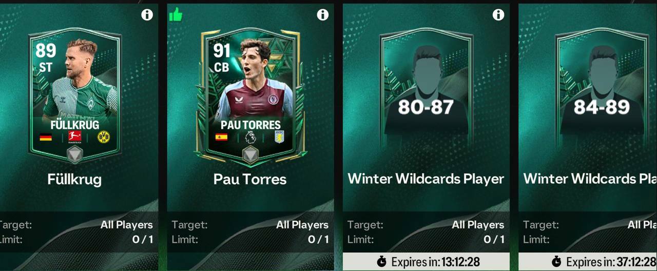 Winter Wildcards Niclas Fullkrug guide