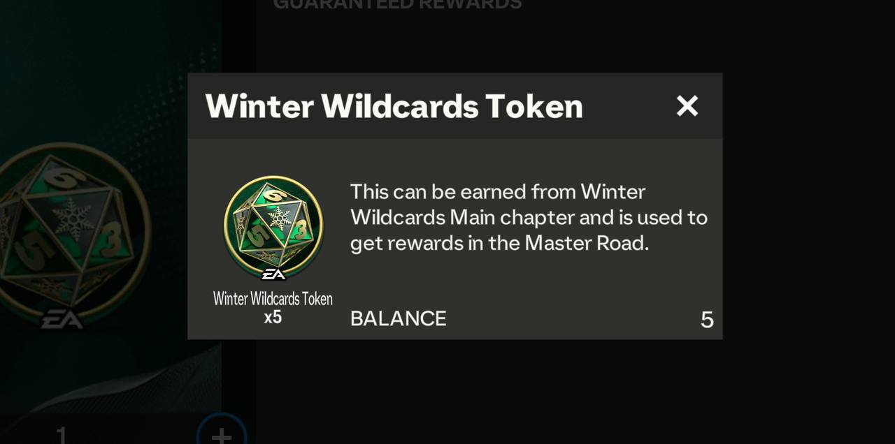 Winter Wildcards Tokens fc mobile guide