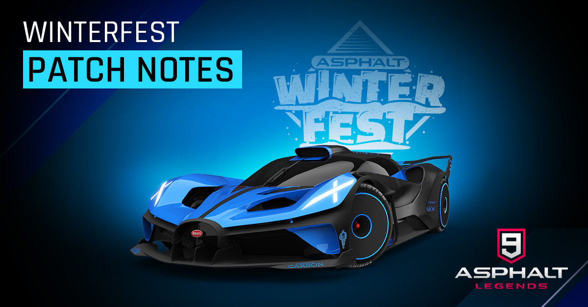 Asphalt 9 Winterfest season new cars Guide Gameloft