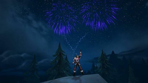 Wo W Dragonflight Twitch Drops Spielzeug Dauerhaftes lila Feuerwerk