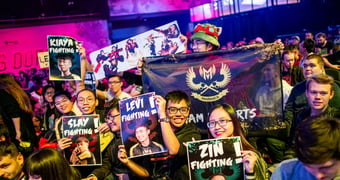 Worlds 2019 GAM Fans