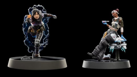 Wraith und Lifeline Figures of Fandom