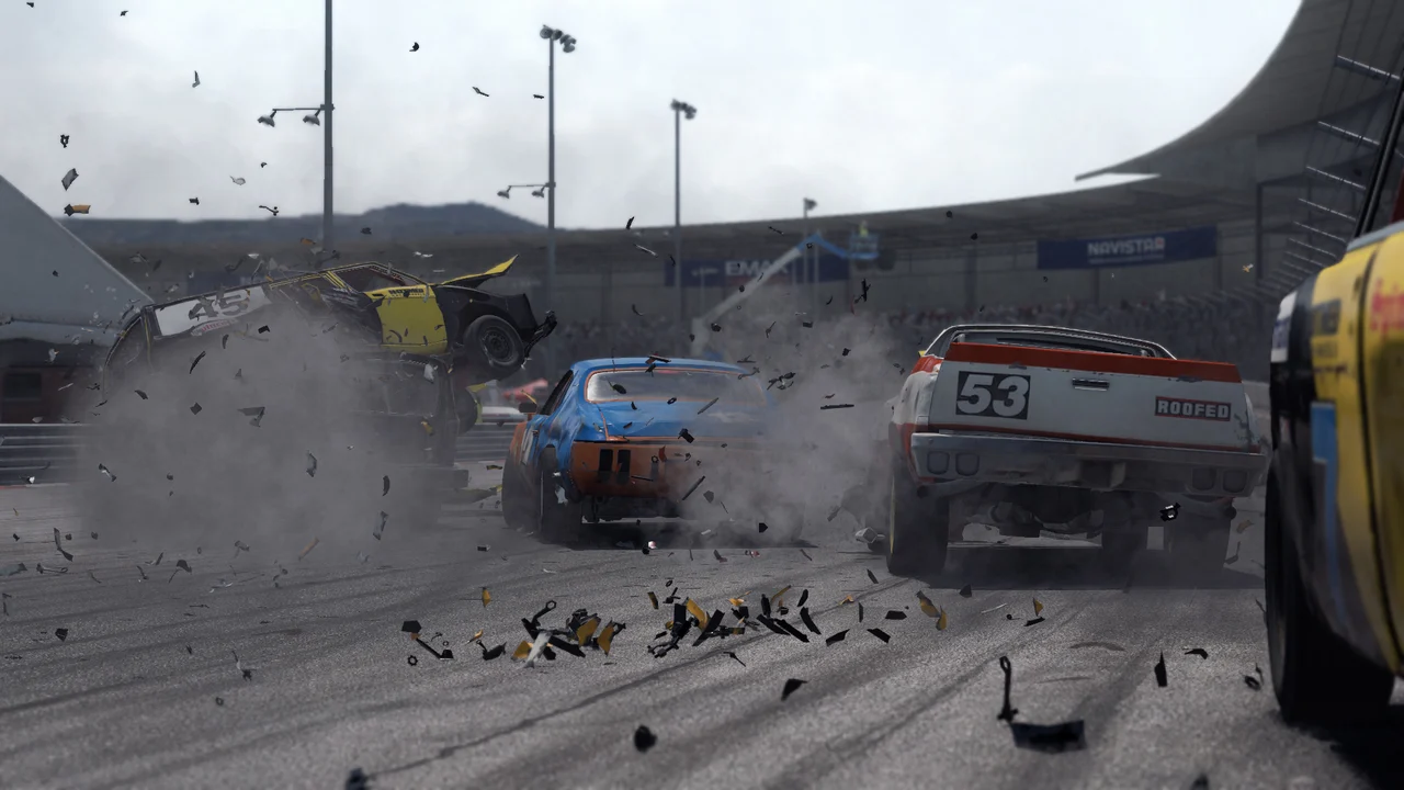 Wreckfest Oval Race