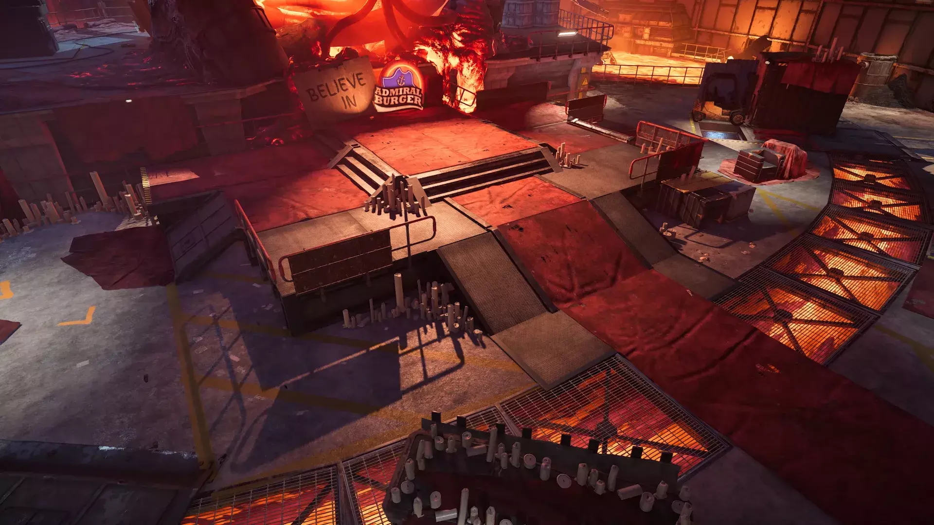 X Defiant arena map