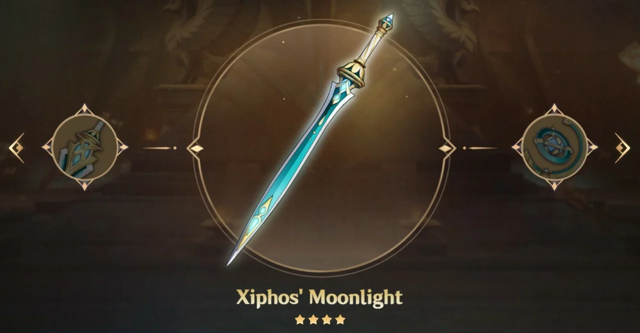 Genshin Impact version 3.1 Weapons Guide Xiphos' Moonlight HoYoverse