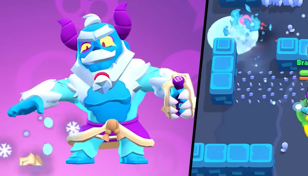 Brawl Stars CandyLand update Dark Brawlidays yeti Sam skin guide Supercell