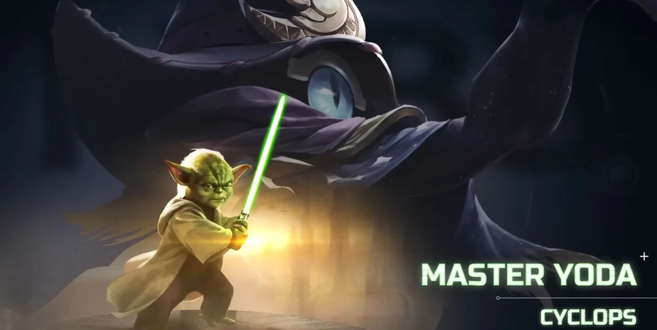 Master Yoda Cyclops Mobile Legends Stars Wars Collaboration