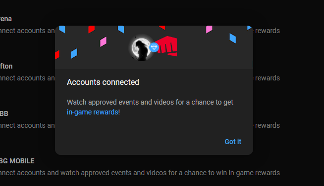 Successfull Connection Youtube Riot Games