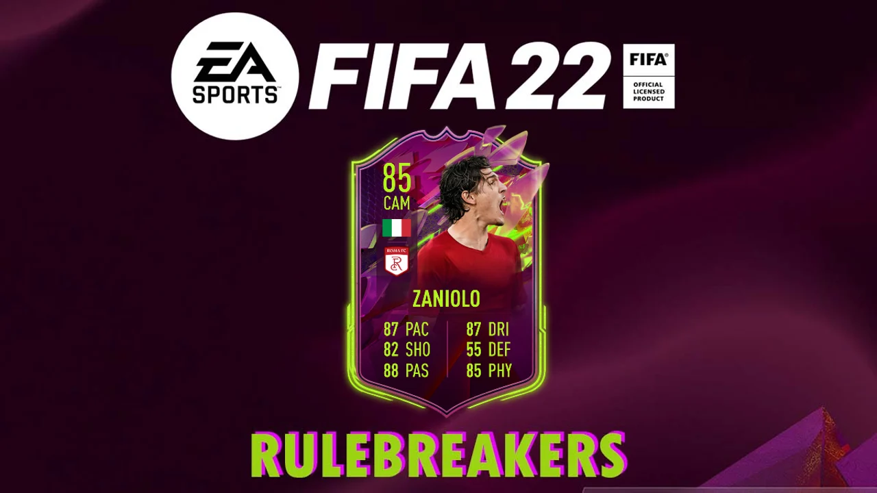 FIFA 22 Ultimate Team Rulebreakers SBC Nicolo Zaniolo