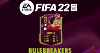 Zaniolo Rulebreakers SBC FIFA 22 Ultimate Team