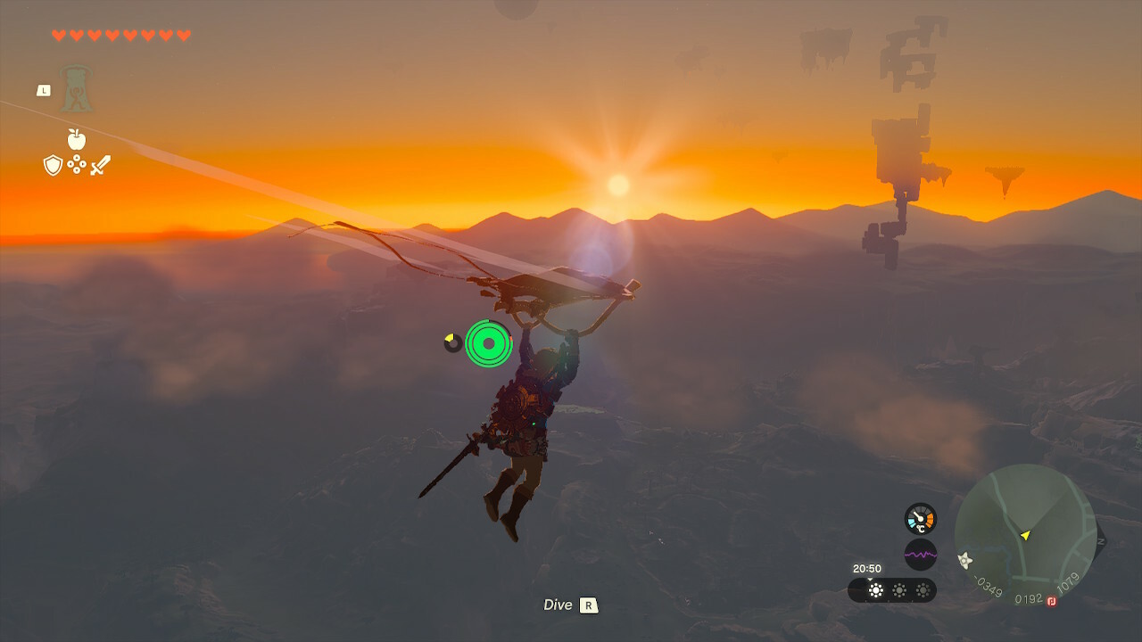 Zelda totk paraglider