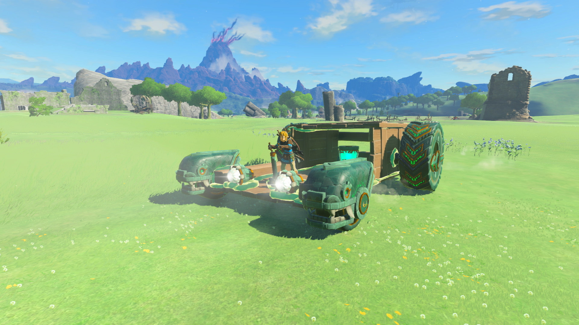 Zelda Tears of the Kingdom Car