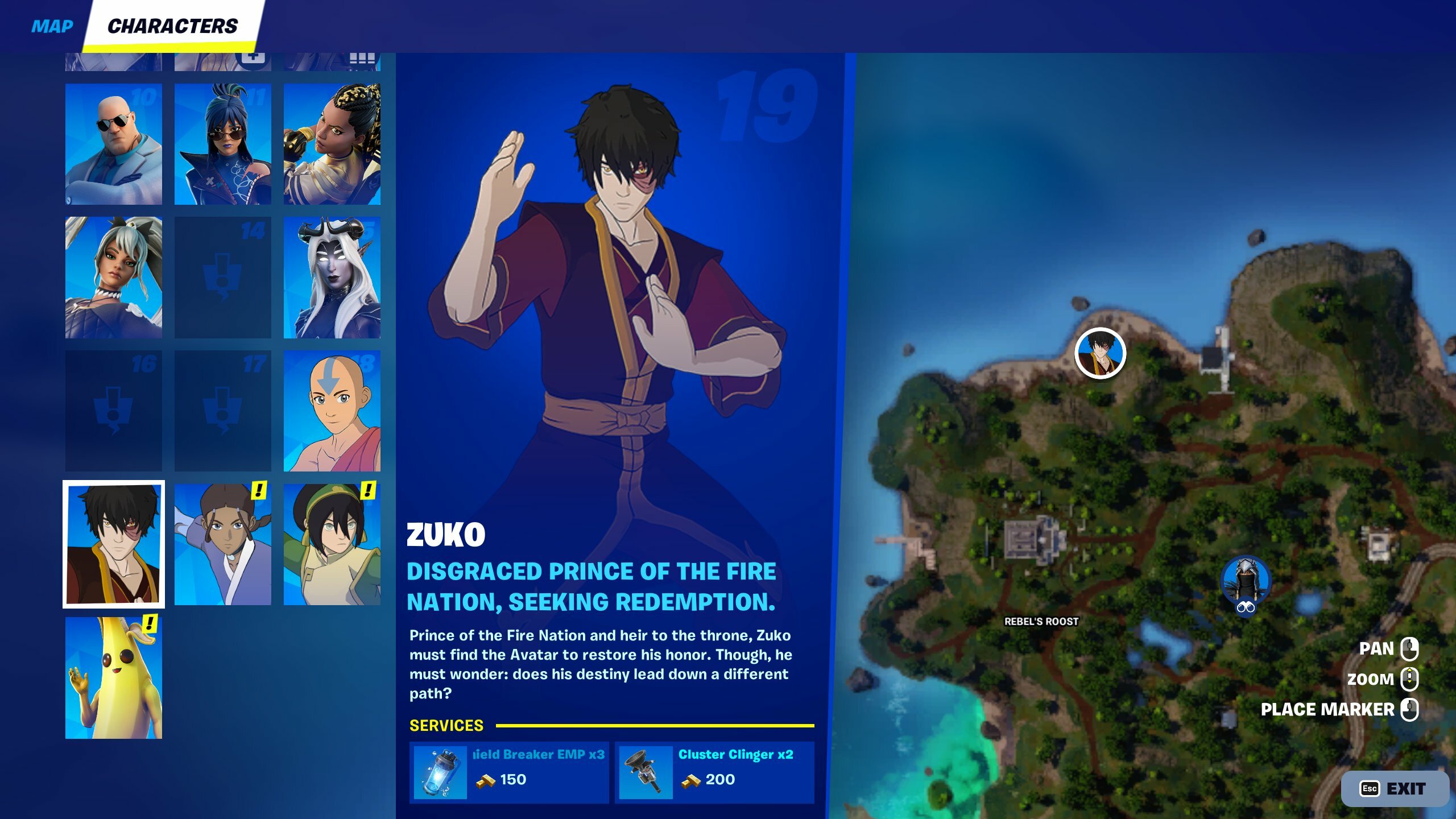 Zuko Fortnite