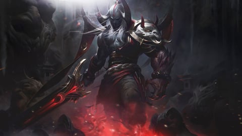 Aatrox blood moon skin