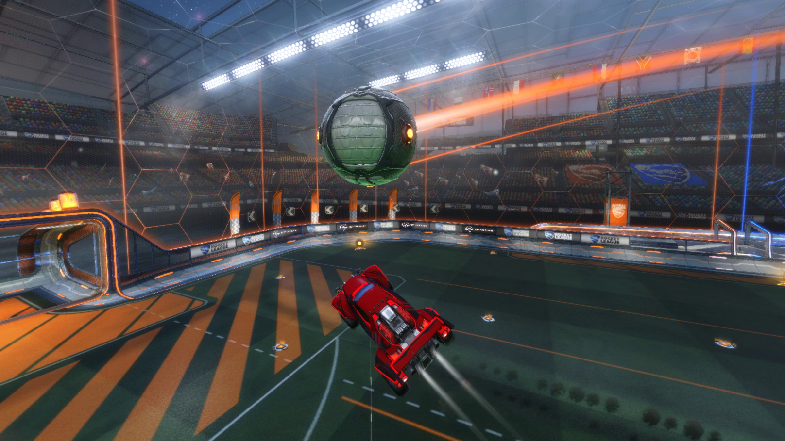 Aerial dash rocket league