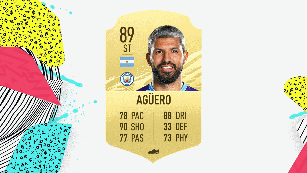 Aguero fifa 21 card
