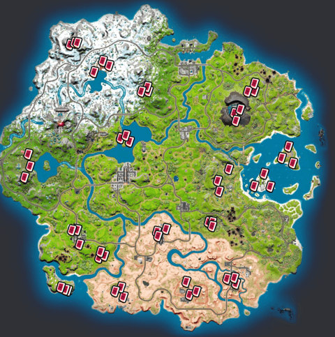 All omni chip locations fortnite