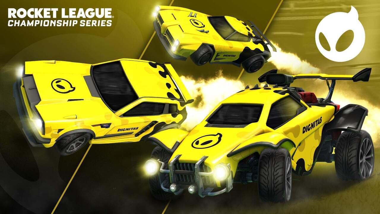 All rocket league esports decals rlcs 2021 22 dignitas