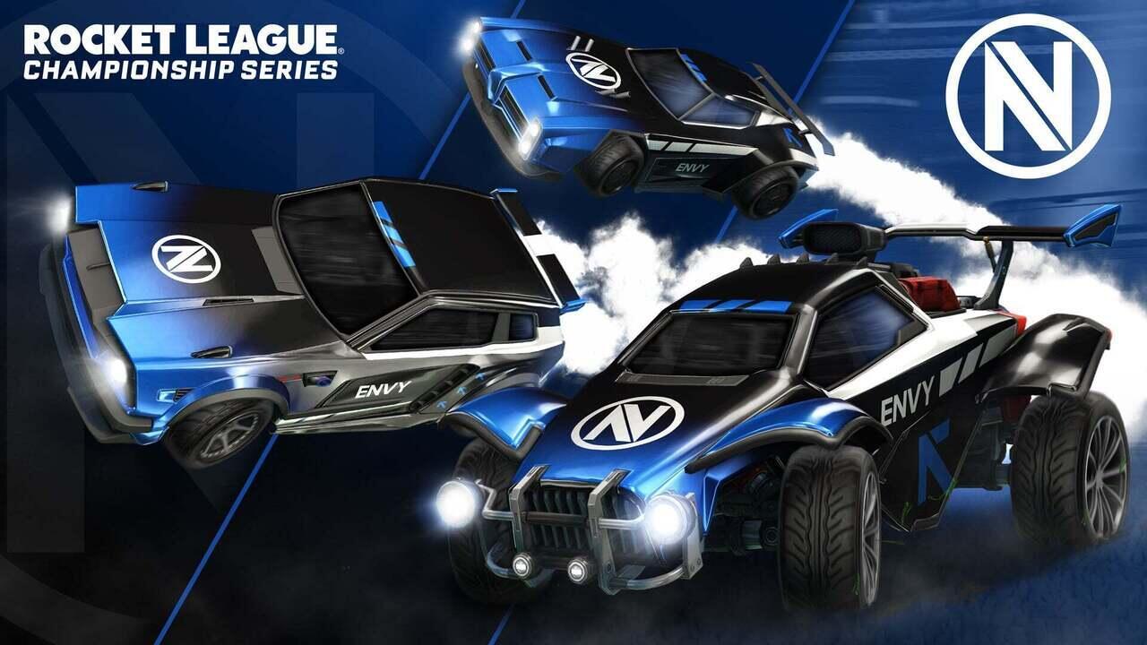 All rocket league esports decals rlcs 2021 22 envy