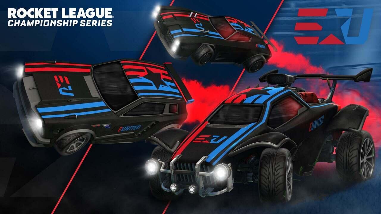 All rocket league esports decals rlcs 2021 22 eunited