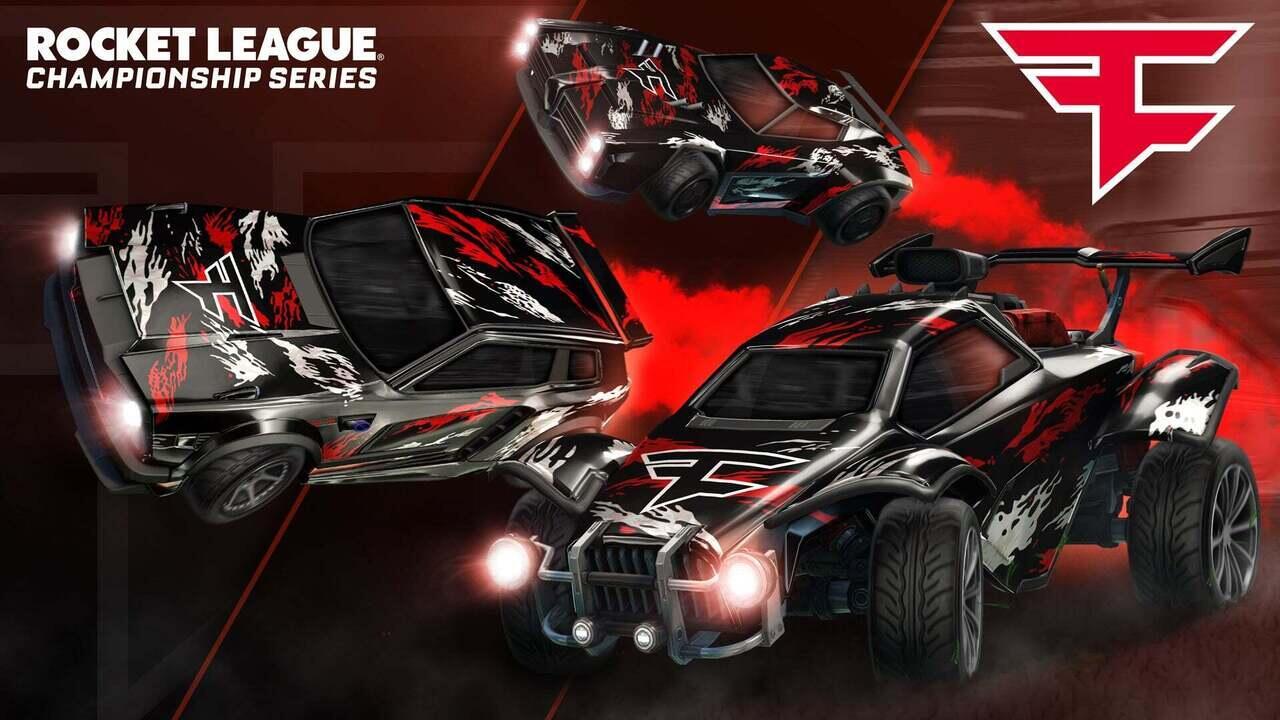 All rocket league esports decals rlcs 2021 22 faze clan