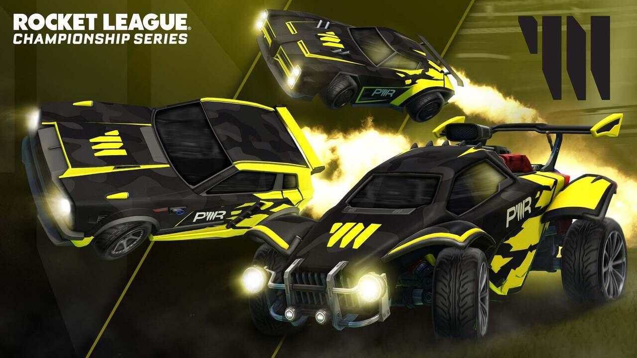 All rocket league esports decals rlcs 2021 22 pwr