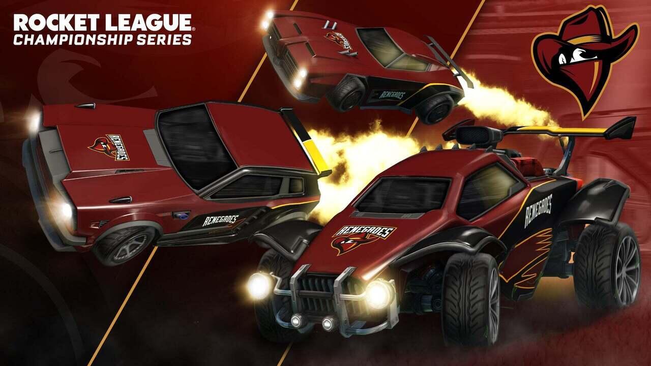 All rocket league esports decals rlcs 2021 22 renegades