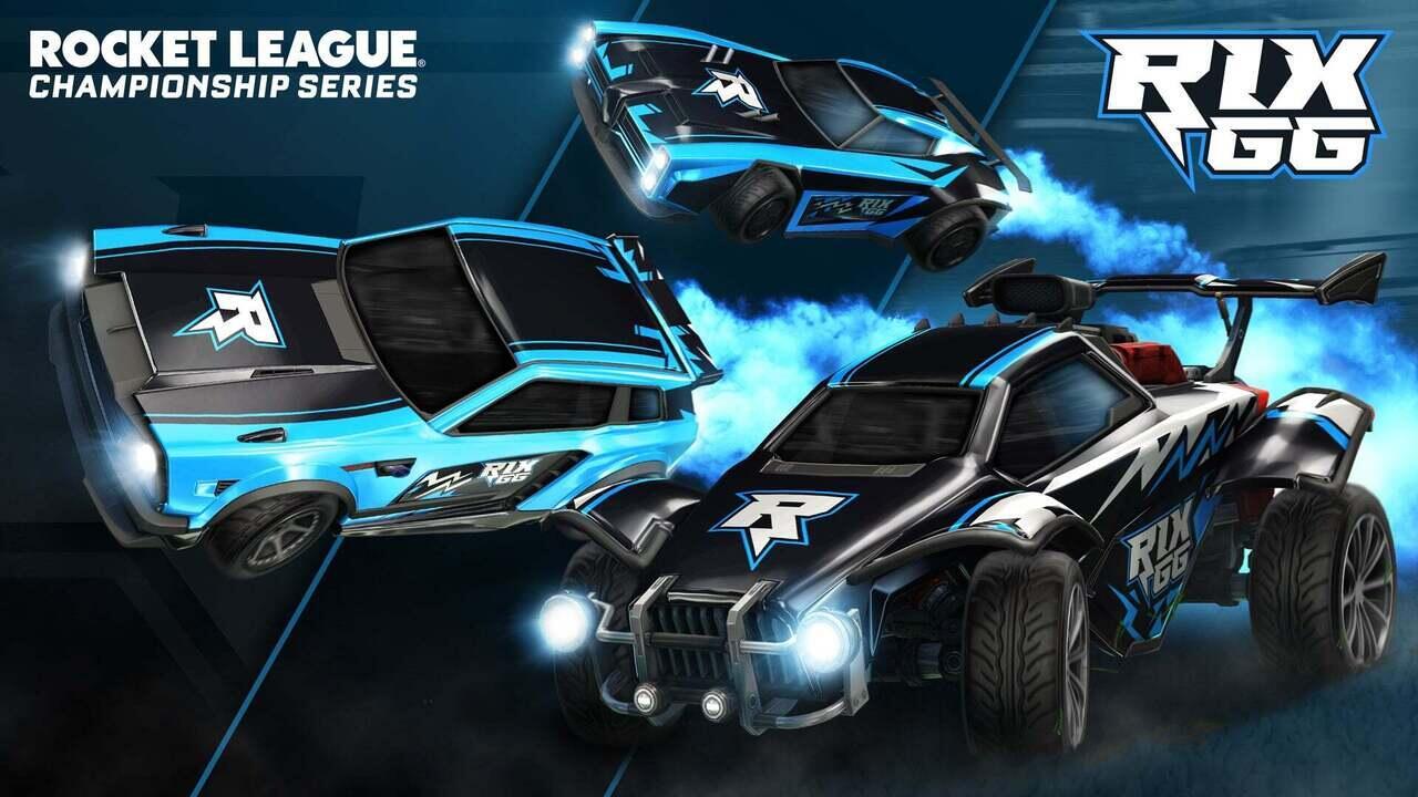 All rocket league esports decals rlcs 2021 22 rix gg