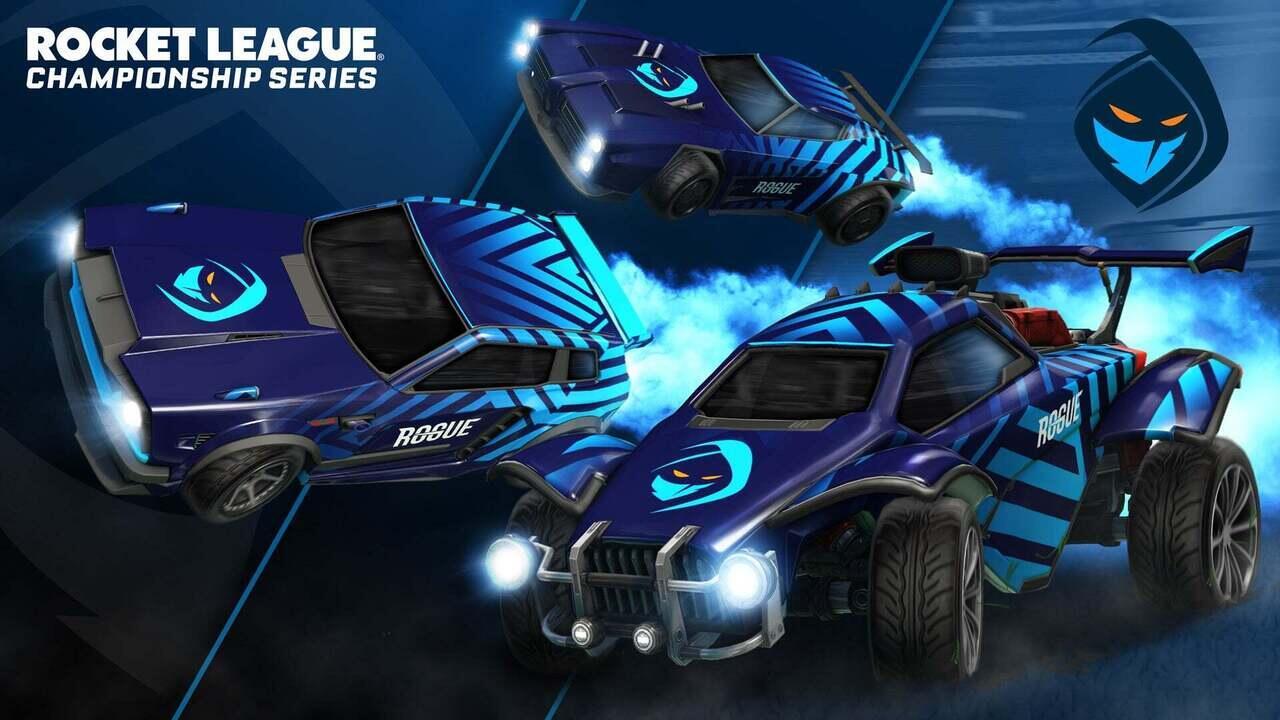 All rocket league esports decals rlcs 2021 22 rogue