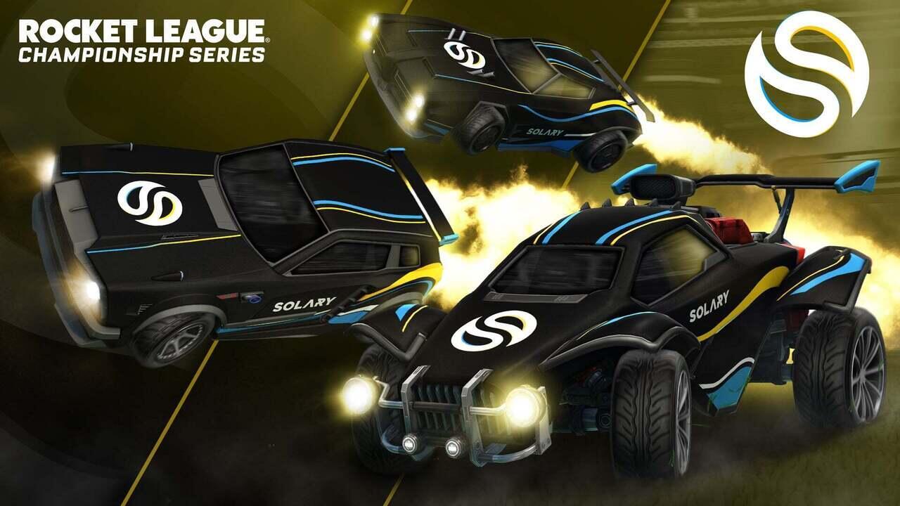 All rocket league esports decals rlcs 2021 22 solary