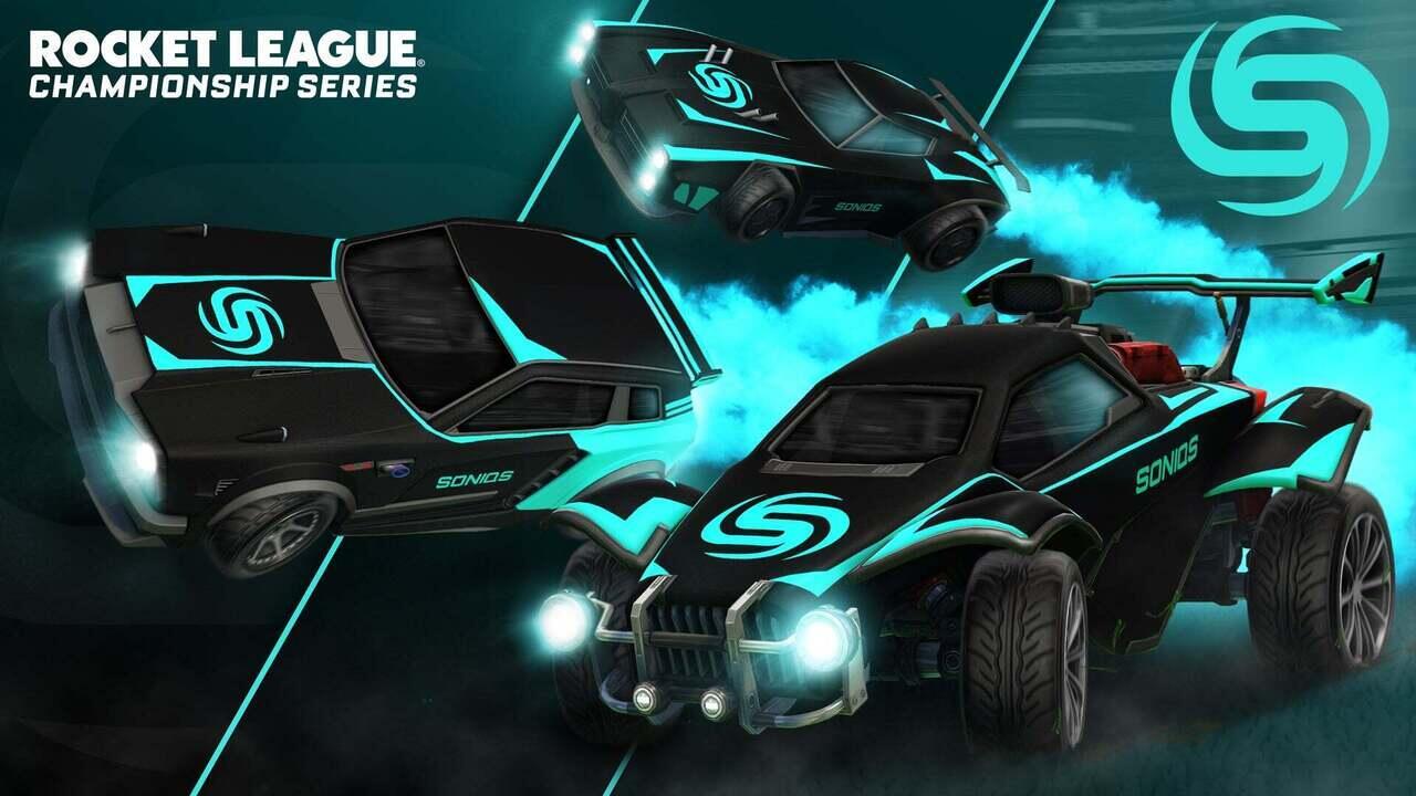 All rocket league esports decals rlcs 2021 22 susquehanna soniqs