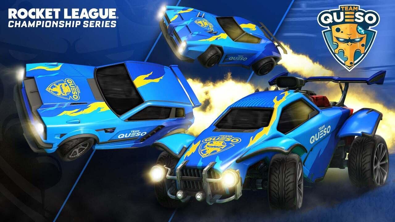 All rocket league esports decals rlcs 2021 22 team queso
