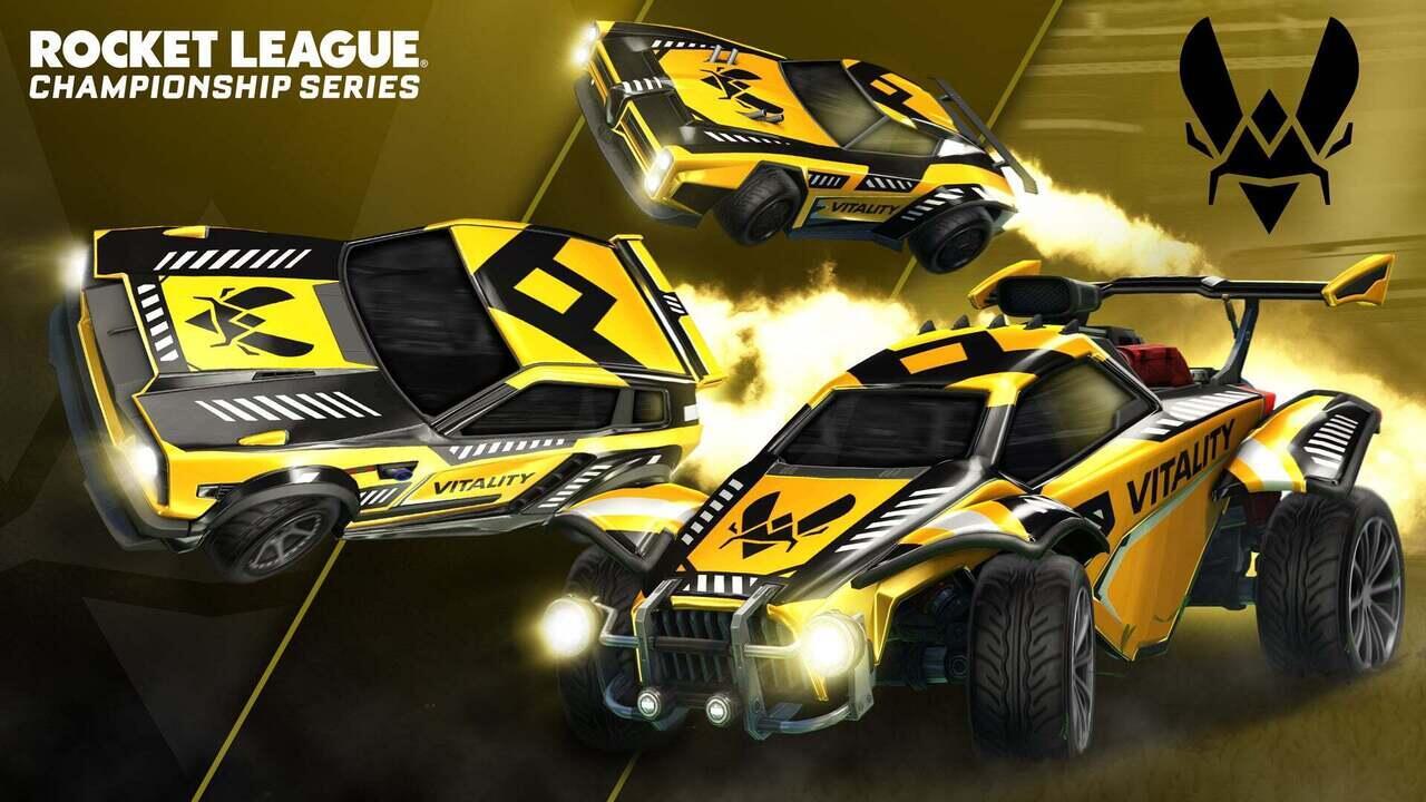 All rocket league esports decals rlcs 2021 22 team vitality