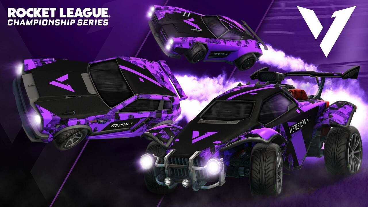 All rocket league esports decals rlcs 2021 22 version1