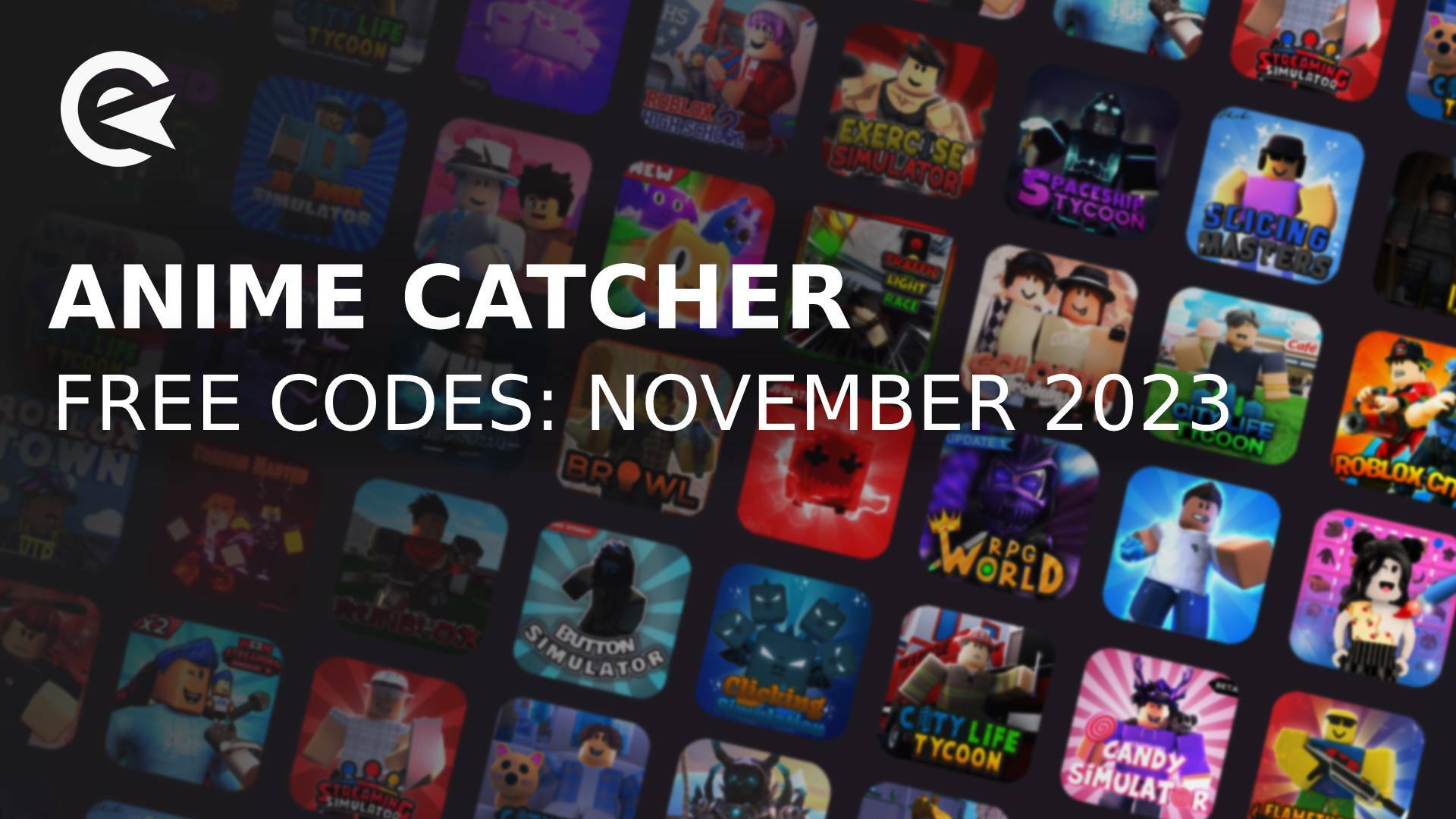 anime catcher simulator codes november