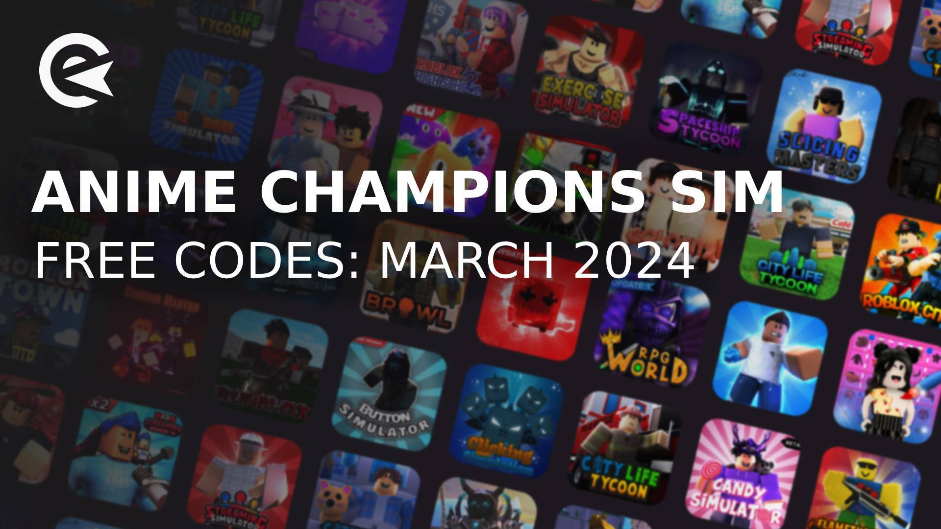 Anime champions simulator codes march