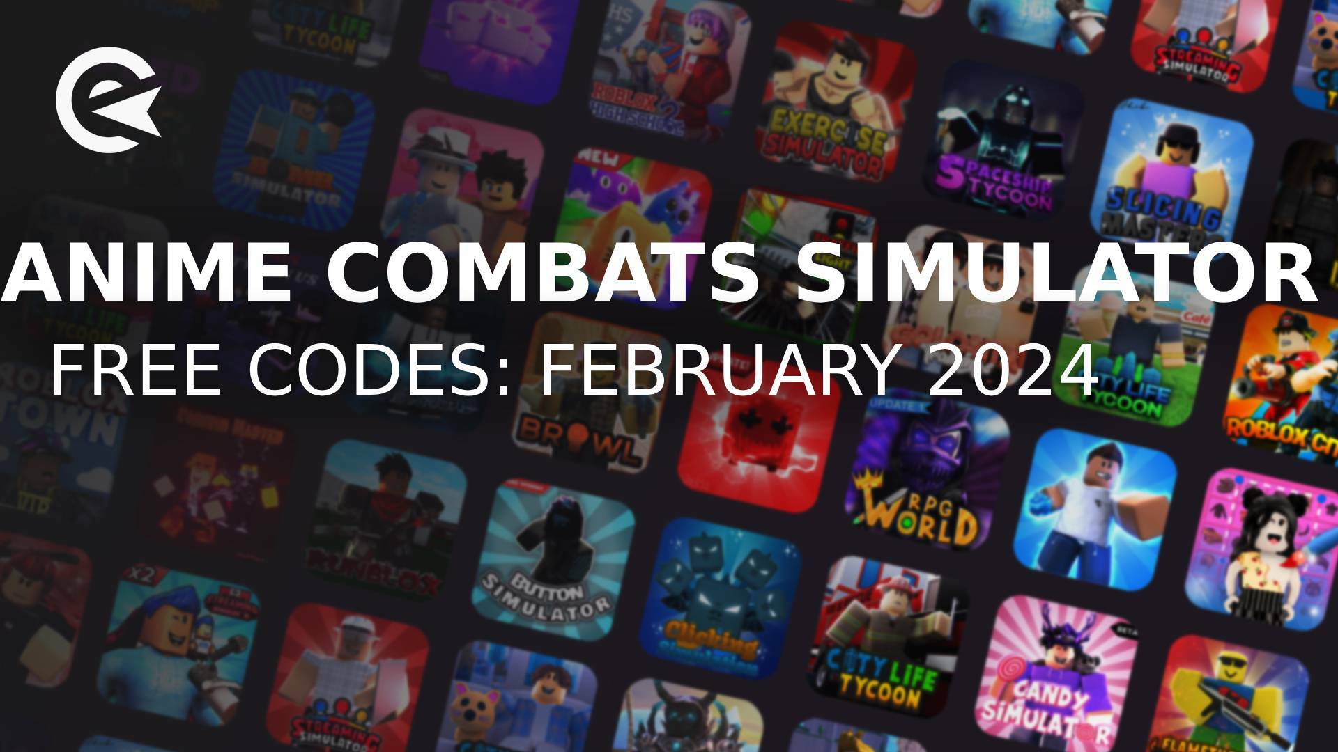 Anime combats simulator codes february 2024