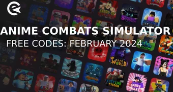 Anime combats simulator codes february 2024