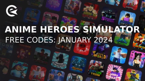 Anime heroes simulator codes january