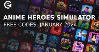 Anime heroes simulator codes january