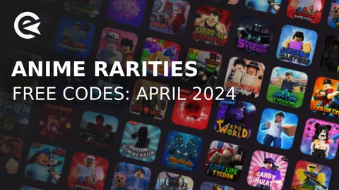 Anime rarities codes april
