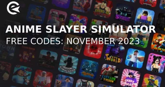 Anime slayer simulator codes november