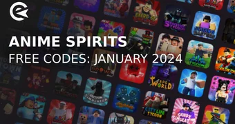 Anime spirits codes january 2023