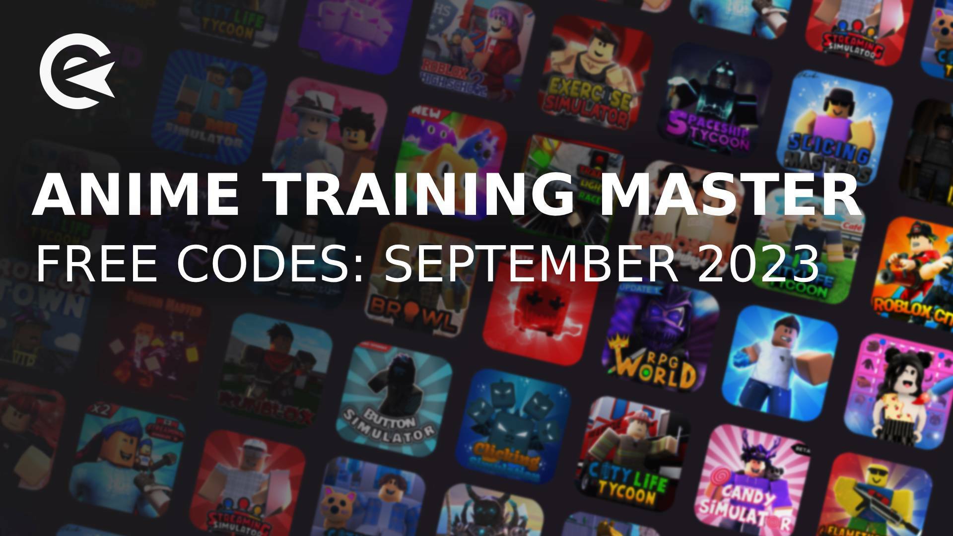 Anime training master codes
