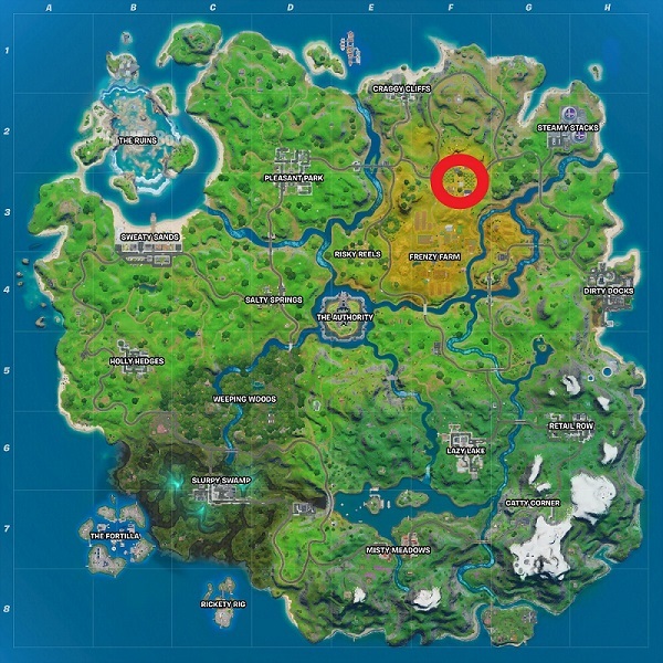 Apple locations fortnite