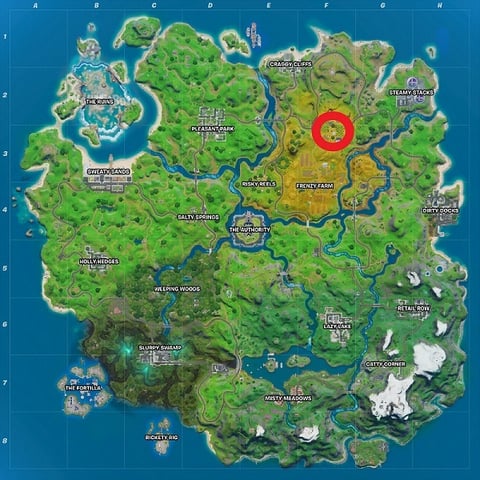 Apple locations fortnite