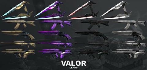 Araxys all weapons variants