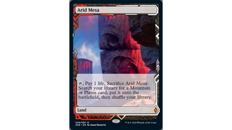 Arid mesa