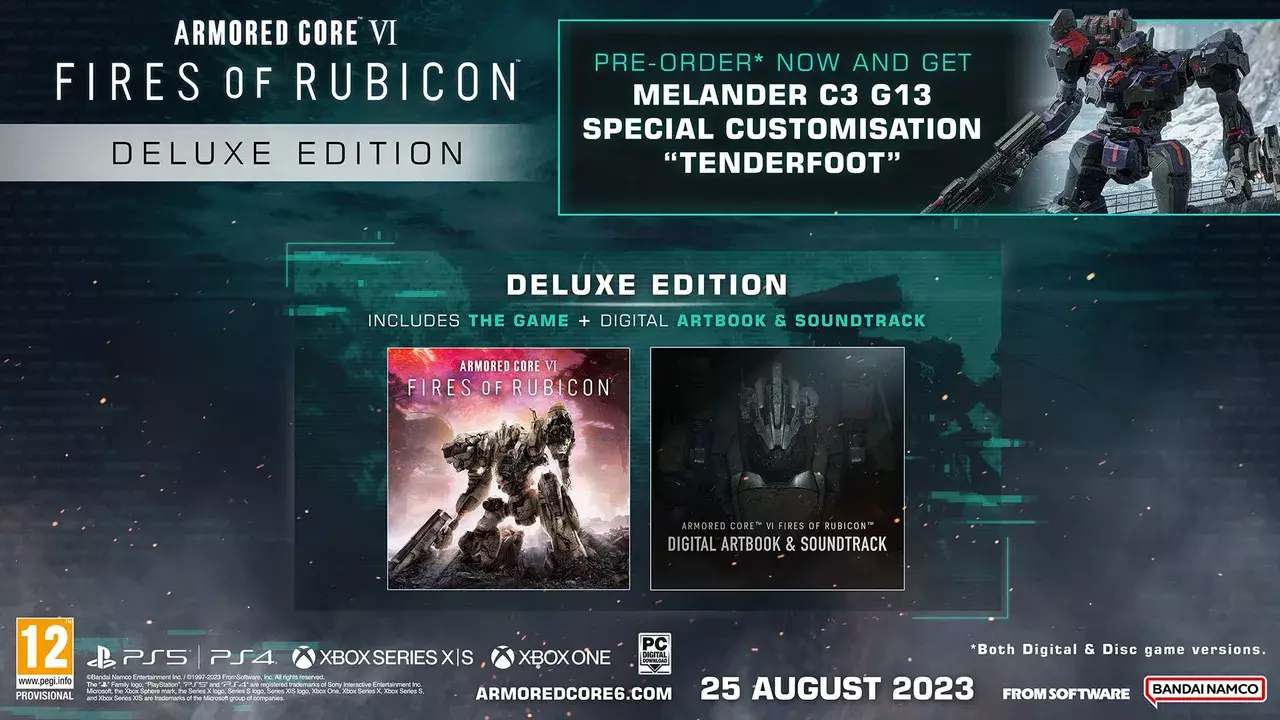 armored core edición deluxe